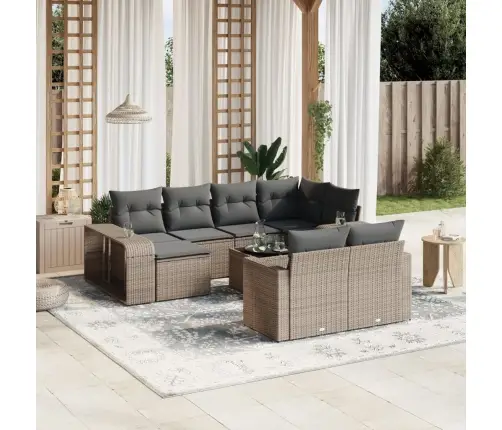 11-Osaline Aiadiivani Komplekt Patjadega, Hall, Polürotang