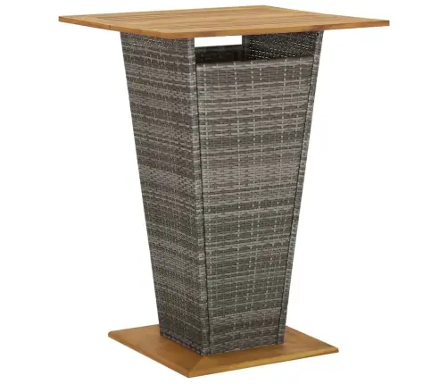 3 Gab Dārza Mēbeļu Komplekts Ar Matračiem Pelēka Pe Rotangpalma Vidaxl