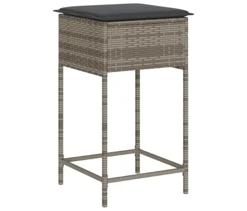 3-Osaline Aia Baarikomplekt Patjadega, Polürotang, Hall