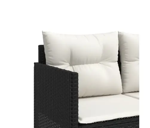 5-Daļīgs Dārza Dīvāna Komplekts Ar Matračiem, Pe Rotangpalma Vidaxl
