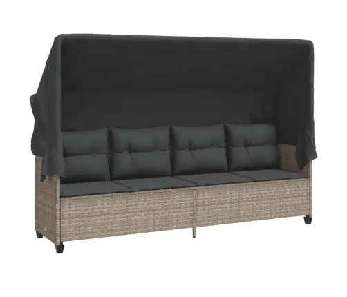 5-Daļīgs Dārza Dīvānu Komplekts,Matrači, Gaiši Pelēka Pe Pinums Vidaxl 5-Daļīgs Dārza Dīvānu Komplekts,Matrači, Gaiši Pelēka Pe Pinums Vidaxl