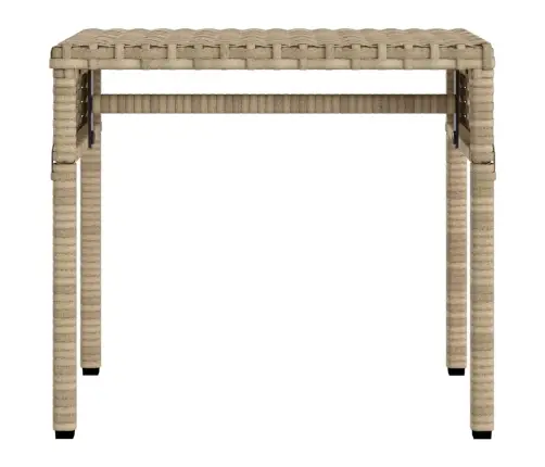 Sauļošanās Zviļņi 2 Gab., Ar Jumtiņiem Un Galdu, Pe Rotangpalma Vidaxl