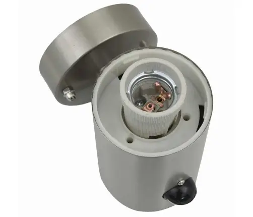 Välisseina Lambid 2 Pcs Hõbedane 12 X 7.5 X 29 Cm