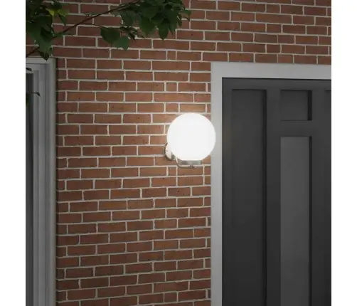 Lauko Sieninė Lemputė Sidabro 29 X 25 X 33 Cm