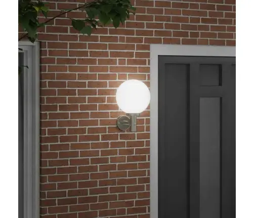 Väline Seinalamp Hõbedane 28 X 25 X 38 Cm