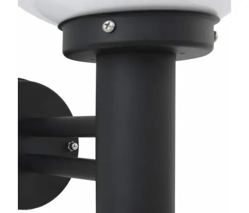 Väline Seinalamp 2 Pcs Must 28 X 25 X 38 Cm