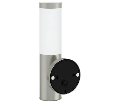 Lauko Sieninė Lemputė 2 Pcs Sidabro 15 X 7,5 X 33 Cm