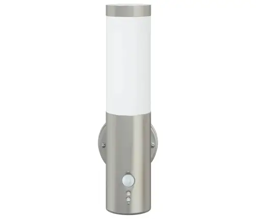 Āra Sienas Gaisma Sudraba 15 X 7,5 X 33 Cm Vidaxl