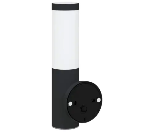 Āra Sienas Gaisma 2 Pcs Melna 15 X 7,5 X 33 Cm Vidaxl