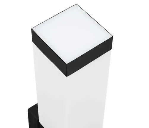 Väline Seinalamp Must 10.5 X 6 X 33 Cm