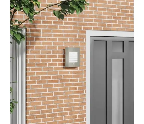 Lauko Sieninė Lemputė Sidabro 23.5 X 9 X 26 Cm