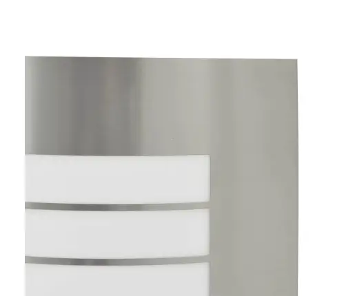 Lauko Sieniniai Šviestuvai 2 Pcs Sidabro 23.5 X 10.5 X 26 Cm