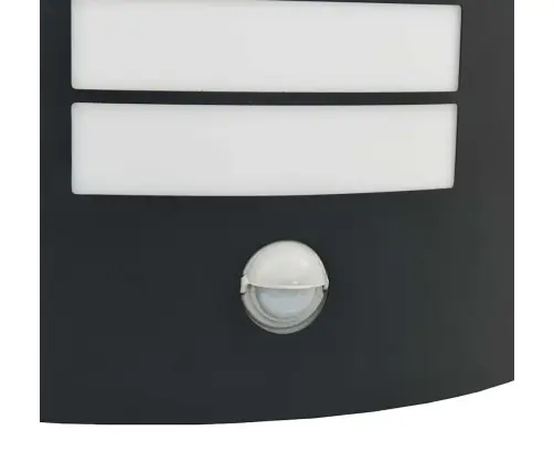 Lauko Sieninė Lemputė 2 Pcs Juoda 23.5 X 9 X 26 Cm