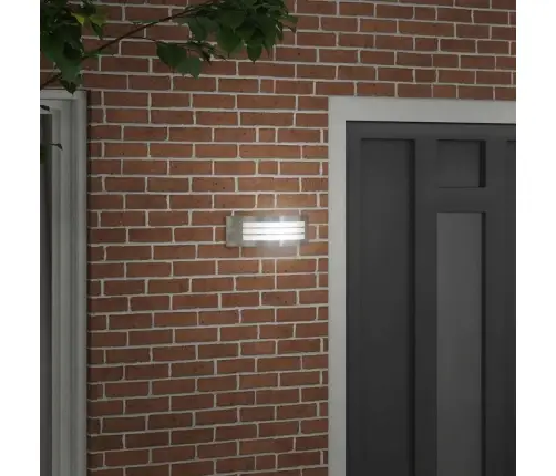 Lauko Sieninė Lemputė Sidabro 32 X 10 X 10 Cm