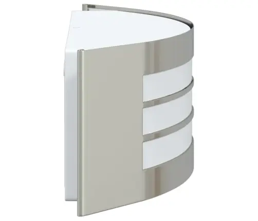 Lauko Sieninė Lemputė 2 Pcs Sidabro 32 X 10 X 10 Cm