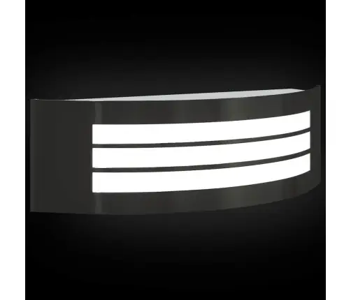 Väline Seinalamp 2 Pcs Must 32 X 10 X 10 Cm