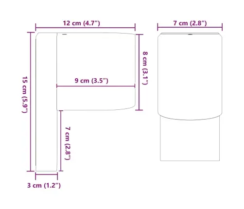 Āra Sienas Gaismas Melna Nerūsējošā Tērauda Ip44 Vidaxl