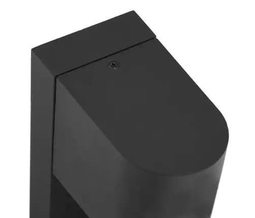 Lauko Sieninė Lemputė Juoda 12 X 7 X 15 Cm Nerūdijantis Plienas