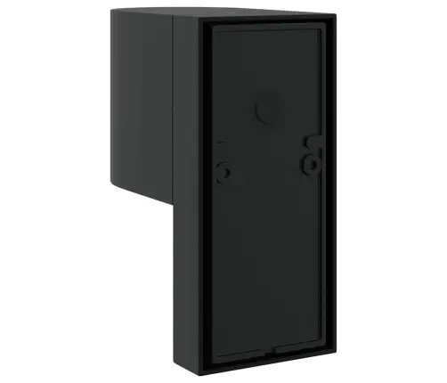 Lauko Sieninė Lemputė Juoda 12 X 7 X 15 Cm Nerūdijantis Plienas