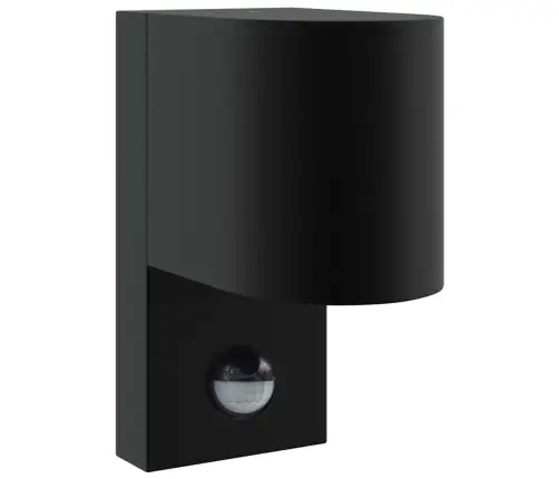 Lauko Sieninė Lemputė Juoda 12 X 7 X 15 Cm Nerūdijantis Plienas