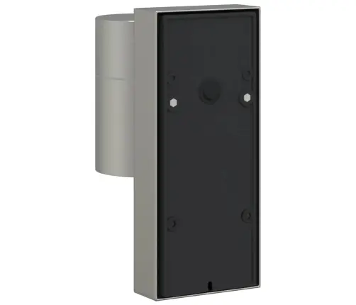 Lauko Sieninė Lemputė 2 Pcs Sidabro 6,5 X 10,5 X 16 Cm