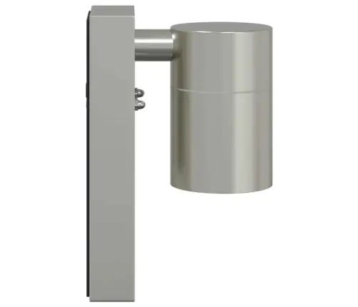 Lauko Sieninė Lemputė 2 Pcs Sidabro 6,5 X 10,5 X 16 Cm