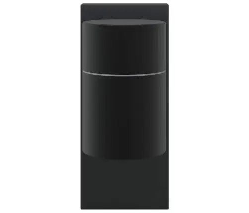 Väline Seinalamp Must 6,5 X 10,5 X 16 Cm