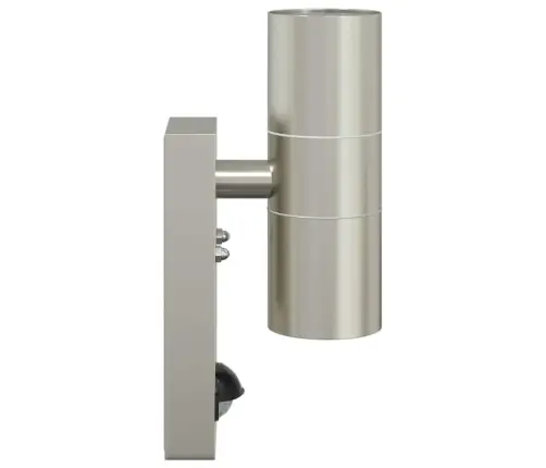 Väline Seinalamp Hõbedane 7 X 10 X 22 Cm