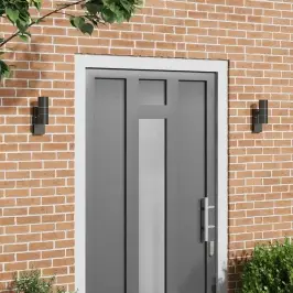 Väline Seinalamp 2 Pcs Must 7 X 10 X 22 Cm