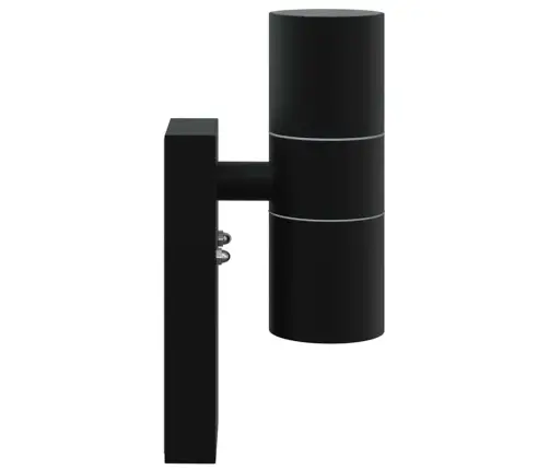 Väline Seinalamp 2 Pcs Must 7 X 10 X 22 Cm