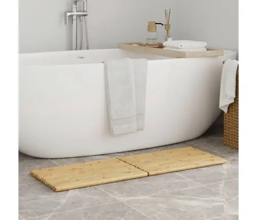 Vannasistabas Paklāji, 2 Gab., Bambuss, 50X35 Cm Vidaxl