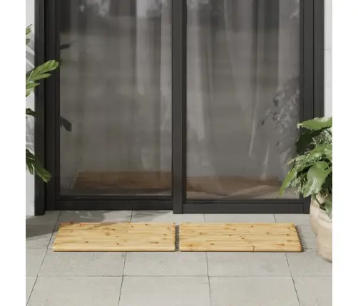 Vannasistabas Paklāji, 2 Gab., Bambuss, 50X35 Cm Vidaxl