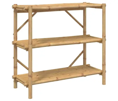3 Līmeņu Plaukts, 100X40X90 Cm, Bambuss Vidaxl