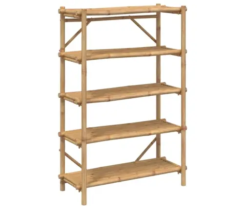 5 Līmeņu Plaukts, 100X40X150 Cm, Bambuss Vidaxl