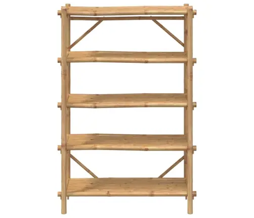 5 Līmeņu Plaukts, 100X40X150 Cm, Bambuss Vidaxl