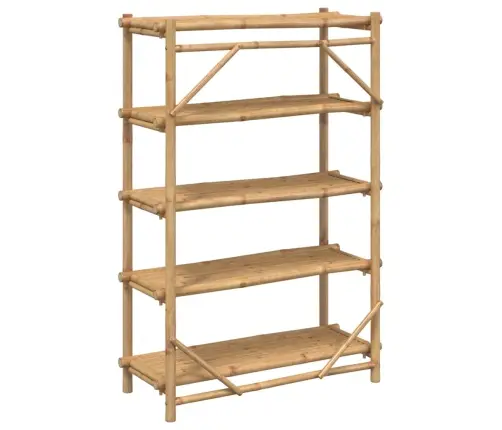 5 Līmeņu Plaukts, 100X40X150 Cm, Bambuss Vidaxl