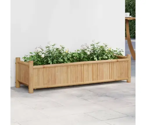 Puķu Kaste, 100X30X25 Cm, Bambuss Vidaxl