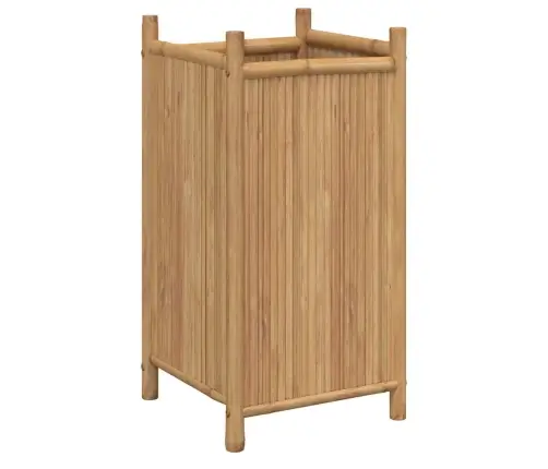 Puķu Kaste, 40X40X80 Cm, Bambuss Vidaxl