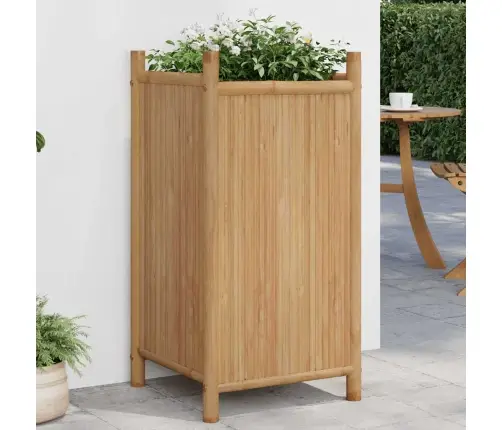 Puķu Kaste, 40X40X80 Cm, Bambuss Vidaxl
