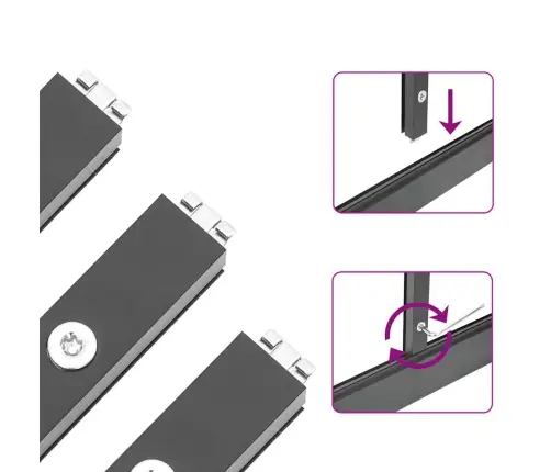 Siltumnīca Ar Pamatnes Rāmi, Antracītpelēks, 334X169X195 Cm Vidaxl