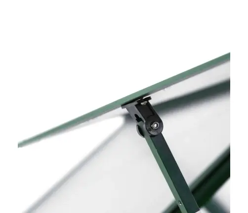 Siltumnīca Ar Pamatnes Rāmi, Zaļš, 334X169X202 Cm, Alumīnijs Vidaxl