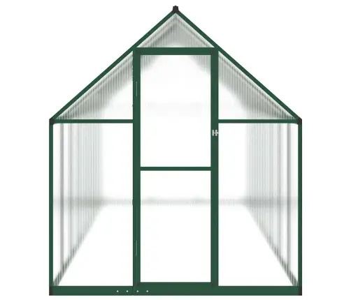 Kasvuhoone Alusraamiga, Roheline, 445X169X195 cm Alumiinium