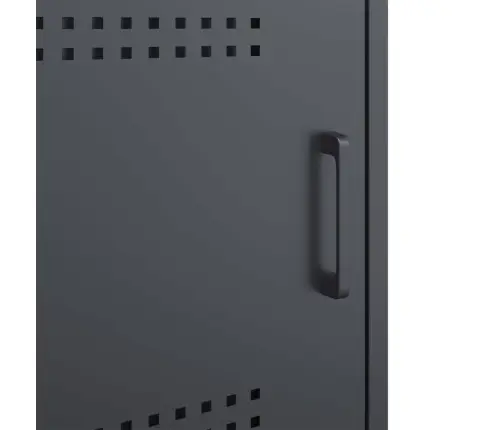 Naktinė Spintelė, Antracito Spalvos, 36X39X50,5cm Plienas