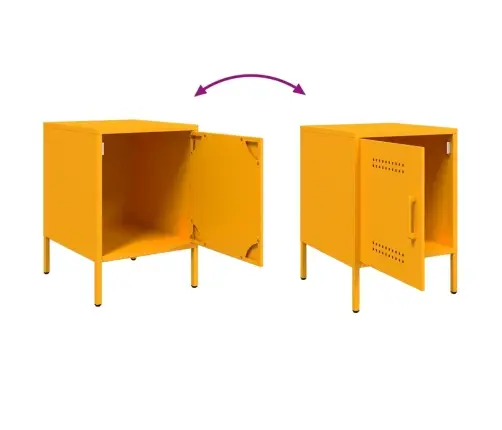 Öökapp, Sinepikollane, 36X39X50,5 cm Teras