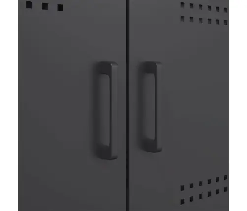 Tv Skapīši, 2 Gab., Melns, 68X39X50,5 Cm, Tērauds Vidaxl Tv Skapīši, 2 Gab., Melns, 68X39X50,5 Cm, Tērauds Vidaxl