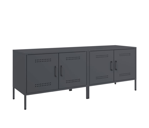 Tv Spintelės, 2Vnt., Antracito, 68X39X50,5cm Plienas