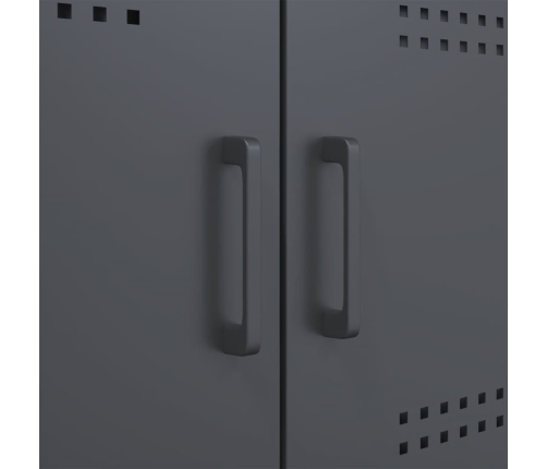 Tv Spintelės, 2Vnt., Antracito, 68X39X50,5cm Plienas