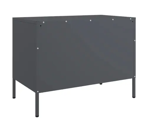 Telerikapid 2 Tk, Antratsiithall, 68 X 39 X 50,5 cm Teras Telerikapid 2 Tk, Antratsiithall, 68 X 39 X 50,5 cm Teras