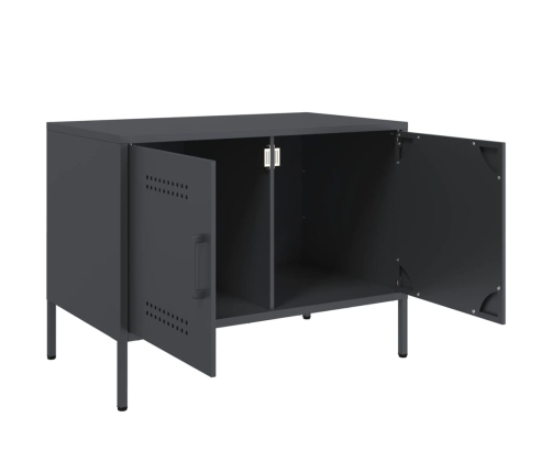 Tv Spintelės, 2Vnt., Antracito, 68X39X50,5cm Plienas