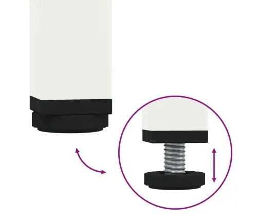 Augstais Skapītis, Balts, 68X39X113 Cm, Tērauds Vidaxl